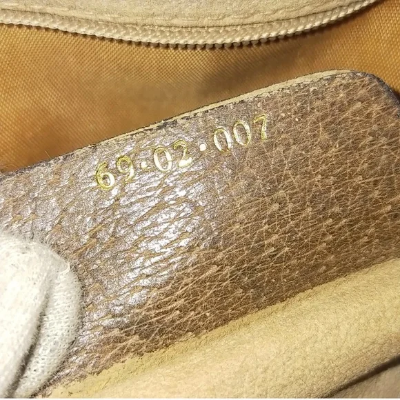 Gucci Brown and Cream Satchel with Iconic Monogram - Picture 9 of 9